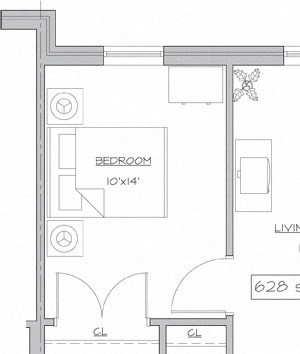 One Bedroom- A1